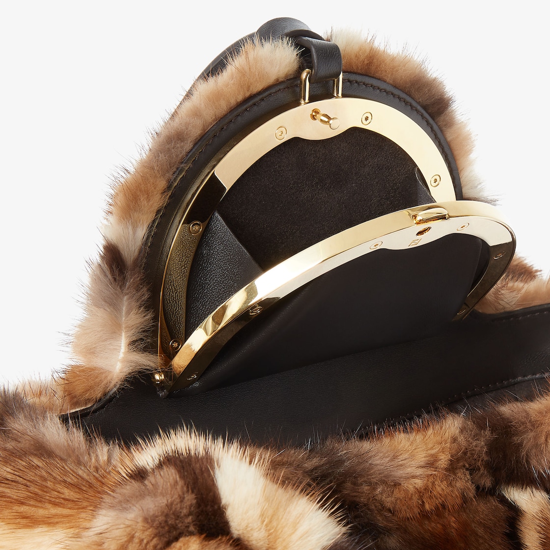 FENDI Spy Small Multicolor inlaid mink bag - Image 2